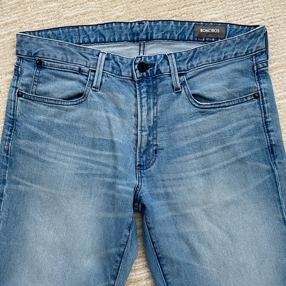 Bonobos Slim Fit Light Blue Jeans